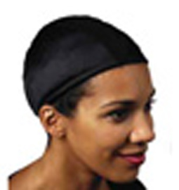 Gold Satin Vanity Cap